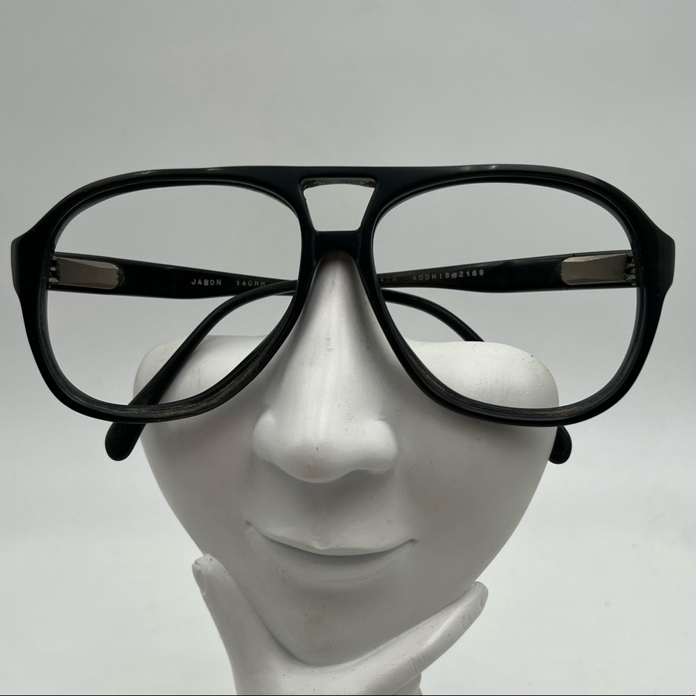 Vintage Adonis Black Pilot Sunglasses Frames 2168